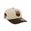 New Era Golden State Warriors NBA 2025 City Edition 9Seventy Stretch-Snap Cream/Brown