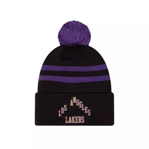 New Era Kids' Los Angeles Lakers 2025 City Edition Knit Beanie Black ONE