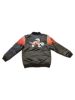 New Era Toronto Raptors 2025/26 City Edition Full Snap Satin Jacket Black XXL