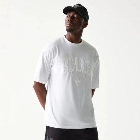 New Era NBA Chicago Bulls Oversized T-Shirt White