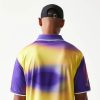 New Era NBA Los Angeles Lakers All Over Print T-Shirts Purple L