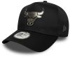 New Era 9FORTY Aframe NBA Metallic Chicago Bulls Cap Black