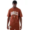 New Era NBA Core Plus Chicago Bulls Tee Brown L