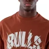 New Era NBA Core Plus Chicago Bulls Tee Brown L