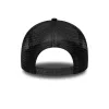 New Era Licence Plate Black 9FORTY A-Frame Trucker Adjustable Cap Black ONE