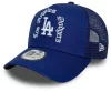 New Era 9FORTY A-Frame Trucker Snapback Cap Blue
