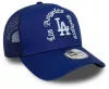 New Era 9FORTY A-Frame Trucker Snapback Cap Blue