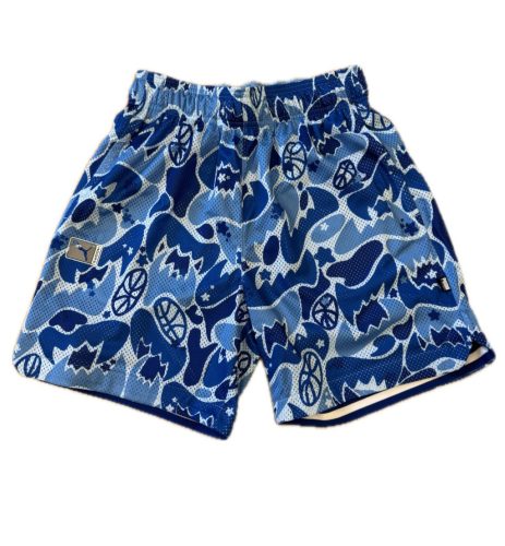 Puma Jaws Camo AOP Short Vivid Blue-AOP XXL