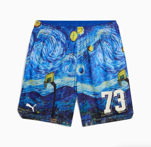 Puma Dylan Exhibit 7" AOP Short Vivid Blue-AOP M