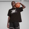 Puma Jaws Core Basketball Tee Black M