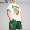 Puma Hoops x TMNT Short Vine-Ultra Violet-Fast Pink S