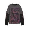 Puma LaMelo World Tournament Long Sleeve Tee Dusky Gray