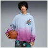 Puma ATW Dylan II Oversized Basketball Hoodie Jasmine Flower-Posie Pink XXL