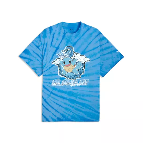 PUMA x POKÉMON Squirtle Oversized Tee Team Light Blue L
