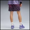 Puma Melo Asteriks Printed Mesh 7" Basketball Shorts Purple