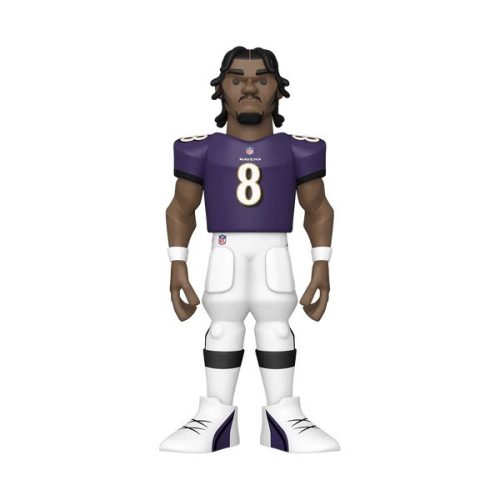 FUNKO Gold 12" NFL: Ravens- Lamar Jackson w/Chase