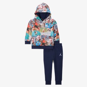 Jordan Brooklyn Fleece Hoodie & Pants Multicolor