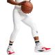 PUMA HOOPS TEAM 3/4 TIGHT BASELAYER WHITE M