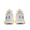 ANTA KT9 WARRIORS BASKETBALL SHOES WHITE/YELLOW