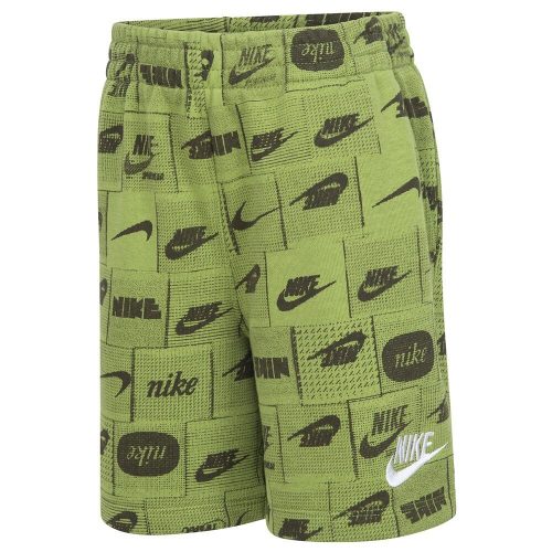 NIKE NKB B NSW CLUB SSNL AOP SHORT GREEN