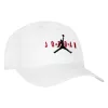 Jordan Jan Curve Brim Adjustable Hat White