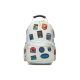 Sprayground Space Tourist Cargo Backpack White