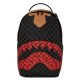 Sprayground Evil Triple Decker Backpack Black/Red ONE