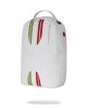 Sprayground Italy Racing Stripes Backpack White White One