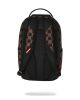 Sprayground Peeking Character Check Backpack Brown One