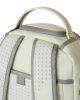 Sprayground Cream Check Shark Central Backpack White One