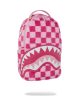 Sprayground Pink Fur Check Backpack Pink ONE