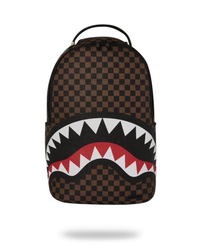 Sprayground Check 2 Emboss Backpack Brown