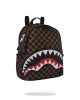 Sprayground Check 2 Emboss Savage Backpack Brown ONE