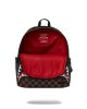 Sprayground Check 2 Emboss Savage Backpack Brown ONE