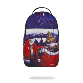 Sprayground Santa Sketchy Paint Backpack Multicolor