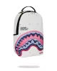 Sprayground Shark Central Liquid Chrome Backpack White