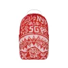 Sprayground Graffiti Wall Backpack Red