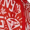 Sprayground Graffiti Wall Backpack Red