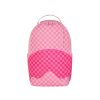 Sprayground Pink Sharks In Paris Patch Backpack Pink ONE