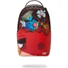 Sprayground Money Boy Chillin On Big Angry Bird Backpack Red