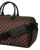 Sprayground Sharks In Paris Wtf Bubble Brown Check Duffle Brown ONE