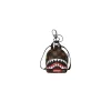 Sprayground Sharks In Paris Wtf Bubble Brown Check Backpack Keychain Brown ONE