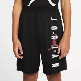 Air Jordan Big Kids' Mesh Shorts Black