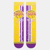 STANCE OVERSPRAY LOS ANGELES LAKERS PURPLE/YELLOW