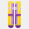 STANCE OVERSPRAY LOS ANGELES LAKERS PURPLE/YELLOW