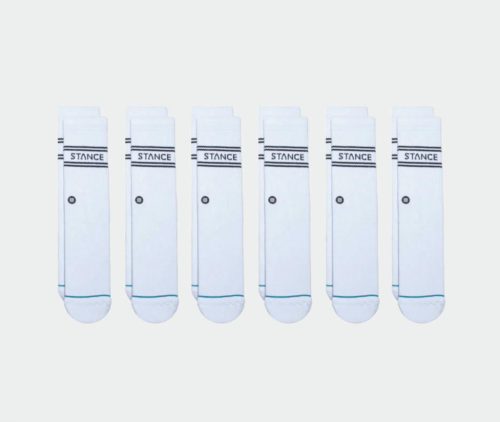 Stance Basic Crew 6 Pack WHT M