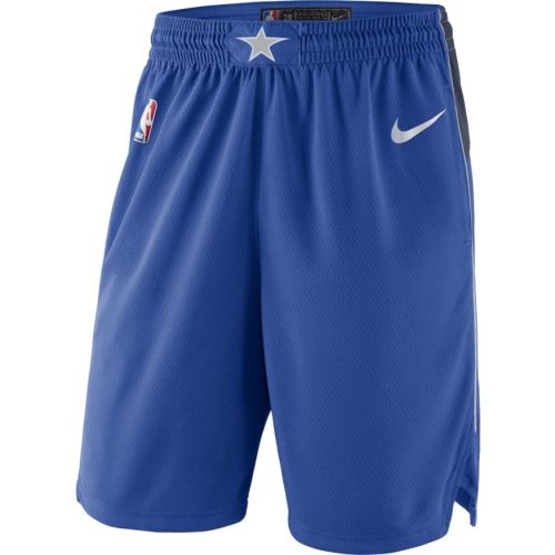 Nike NBA Dri-FIT Dallas Mavericks Icon Edition Swingman Shorts Blue L
