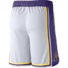 Nike NBA Los Angeles Lakers Association Edition Swingman Short White