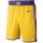 Nike Los Angeles Lakers Road Swingman Short Yellow XXL