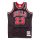 MITCHELL & NESS NBA CHICAGO BULLS 1996 MICHAEL JORDAN #23 AUTHENTIC JERSEY BLACK PINSTRIPE 96